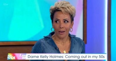 Dame Kelly Holmes tells Loose Women that her mum's death prompted her 'to change' as she opens up about sexuality