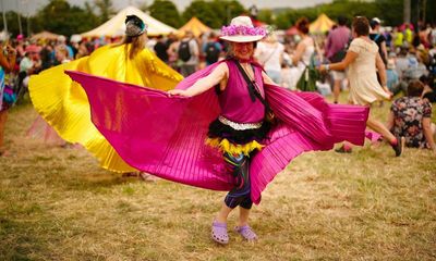From nipple pasties to giant wings: five style trends at Glastonbury