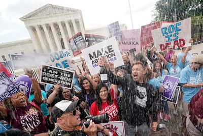 Overturning of Roe v Wade abortion rights ‘big step backwards’, says Johnson