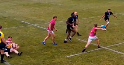 Outrageous dummy and try in Welsh student rugby match leaves world stars in awe