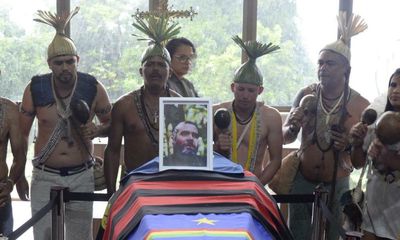 Bruno Pereira buried in his home state after ceremony led by Indigenous tribes