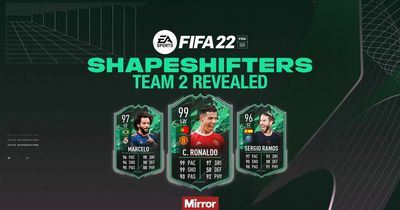 FIFA 22 Shapeshifters Team 2 squad revealed with Cristiano Ronaldo and Marcelo