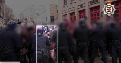 Woman who spat at police during Kill the Bill protest jailed for almost six years