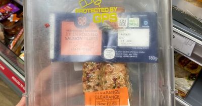 Co-op shopper's surprise after finding clearance £2.63 salmon in security box