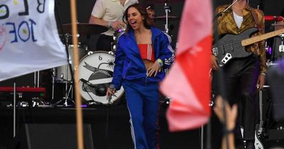 Mel C joins indie band Blossoms at Glastonbury to cover Spice Girls after hinting reunion