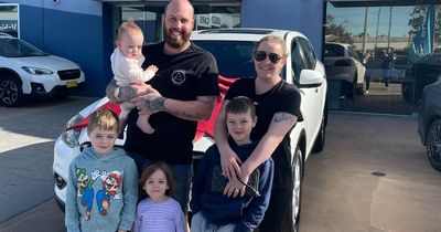 Canberra helps to buy new wheels for William