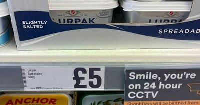 Shoppers fury at eye-watering price for pack of Lurpak butter in Iceland