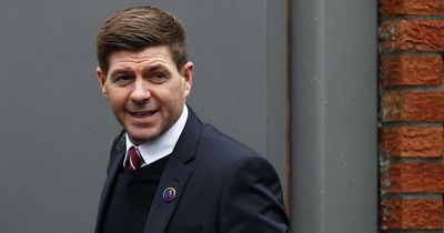 Steven Gerrard escorted from Costa Coffee after fans swarm shop and bang on window