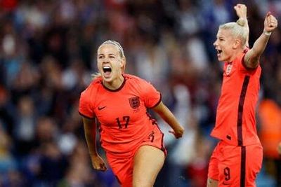 England 5-1 Netherlands: Beth Mead hits second-half brace as Lionesses run riot to send Euro 2022 statement