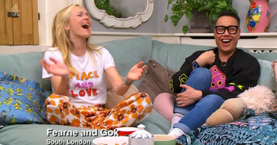Channel 4 Gogglebox viewers preoccupied with odd optical illusion on Gok Wan