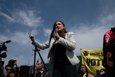 AOC hits back at ‘heinous’ Marjorie Taylor Greene over claim that Roe protests were ‘insurrection’