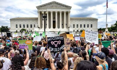 ‘It’s important to fight’: US cities erupt in protest as Roe v Wade falls