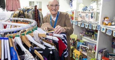 Scots OAP, 100, takes two buses and walks 20 minutes to volunteer at charity shop