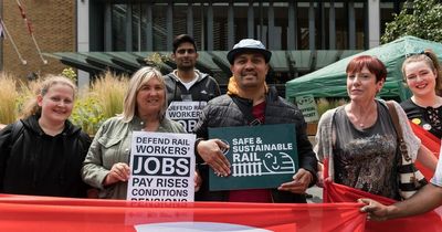 Rail chaos continues as workers stage third 24-hour strike in a week today