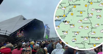 Glastonbury weather: Met Office predicts blustery showers and sunshine