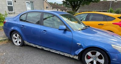 Mystery over moldy car 'abandoned' on East Belfast cul-de-sac