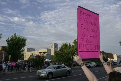 'A tragedy': Missouri's last abortion clinic draws protesters decrying ban