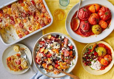 Kofte, salad and a savoury ricotta bake: Claire Thomson’s tomato recipes