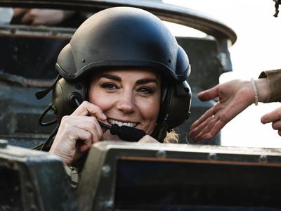 Kate Middleton is all smiles in new photographs to mark Armed Forces Day