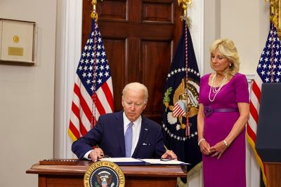 Joe Biden signs landmark gun safety bill into law, saying it will ‘save a lot of lives’