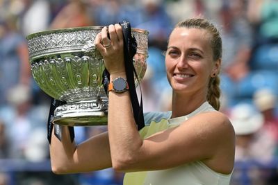 Kvitova wins Eastbourne to bolster Wimbledon prospects