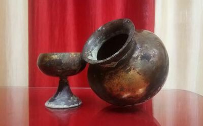 Copper utensils of Chalcolithic Age found in Attappady