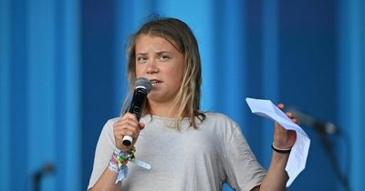 Greta Thunberg tells Glastonbury Festival 'we're in the beginning of a climate emergency'