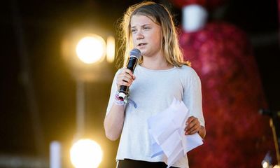 Greta Thunberg makes surprise appearance at Glastonbury festival