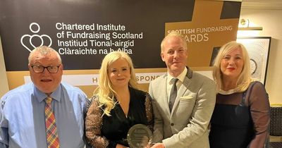 Lanarkshire hospice picks up gong at prestigious fundraising awards