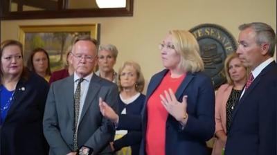 Utah Republican apologises for saying she trusts women to ‘control intake of semen’ to prevent pregnancy