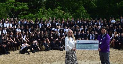 Lanarkshire high school takes 400 pupils to complete Tinto Hill challenge for charity