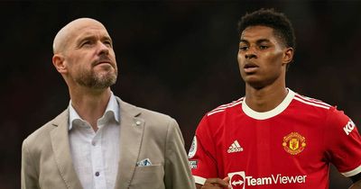 Marcus Rashford and Erik ten Hag at odds over misfiring star's future Man Utd role