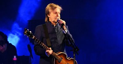 Paul McCartney surprises Glastonbury fans with Johnny Depp video during headline set