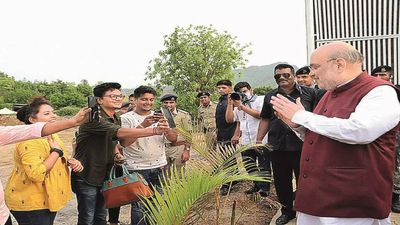 Priority to disaster management, climate change: Union home minister Amit Shah.