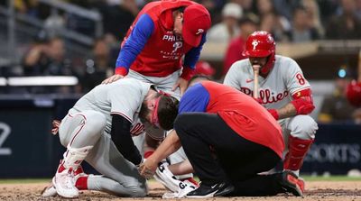 Bryce Harper Suffers Fractured Thumb on Scary HBP