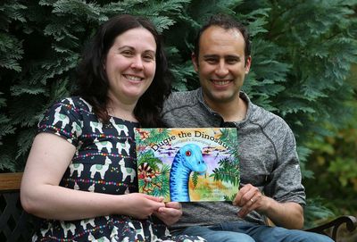 Couple release first of its kind kids’ book on Scottish dinosaurs