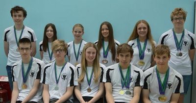 Lanark swimmers take an incredible medals haul from Dual Pool age group meet