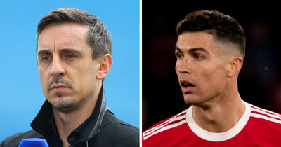 Cristiano Ronaldo has proved Gary Neville right amid Manchester United exit talks