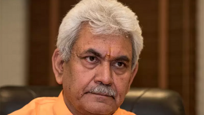 Jammu & Kashmir Lieutenant governor Manoj Sinha inaugurates medical facility for Amarnath Yatris