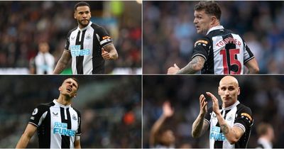 The six candidates who could be Newcastle’s captain should Jamaal Lascelles leave