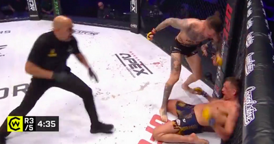 Irish MMA star Rhys McKee in brutal knockout to win welterweight title at Cage Warriors 140