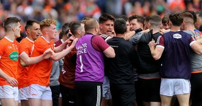 Ugly scenes as Armagh and Galway players clash ahead of extra-time