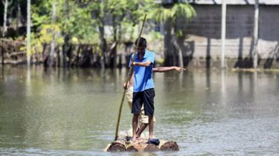 Flood condition improves in Assam; 5 more die, 22 lakh hit