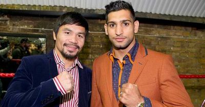 Amir Khan receives exhibition fight offer from boxing legend Manny Pacquiao