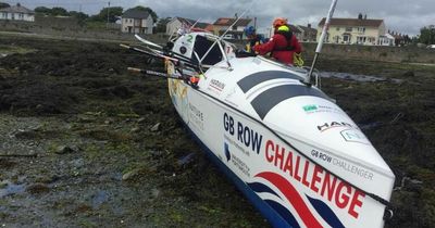 NI lifeboat crews rescue rowers after galeforce seas batter GB Row Challenge