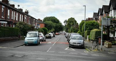 High-speed police chase through south Manchester wakes neighbours as 'drugs' thrown out of window