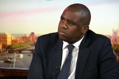 David Lammy condemns colleagues who joined rail workers on the picket line