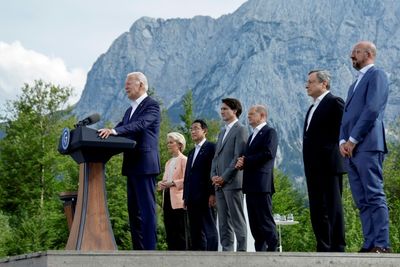 G7 touts $600 bn global infrastructure plan to rival China