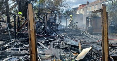 Norbury blaze: People forced to flee homes as huge fire sends plumes of smoke into sky