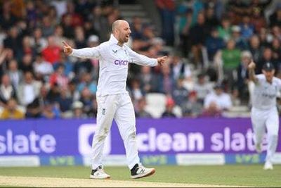 Jack Leach hails new attacking ‘mindset’ after impressive 10-wicket haul for England